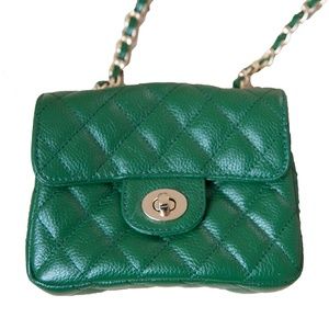 NWOT Zenith Green Mini-Crossbody Bag St. Patricks